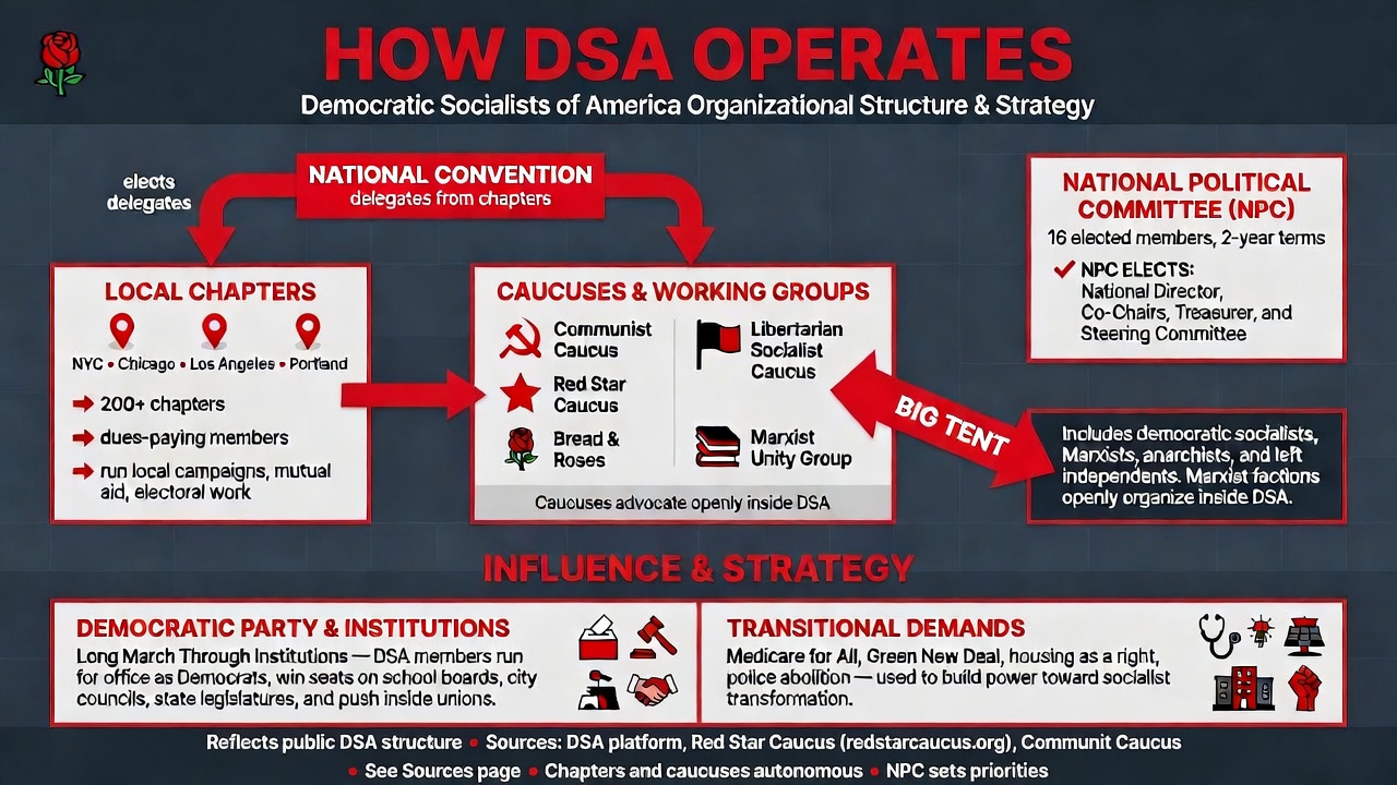 How DSA Operates infographic